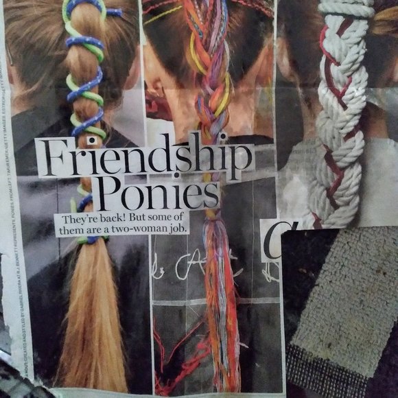 Friends pony and braid - Picture 1 of 5